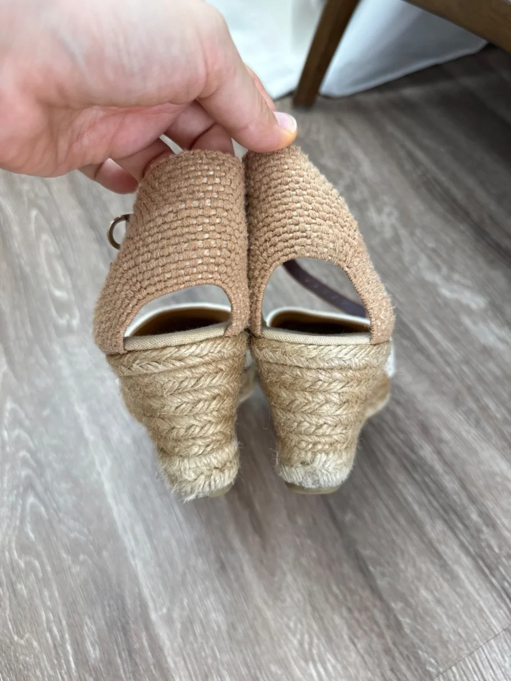 Sezane | Mélanie Espadrilles Ecru Toile | Size 41